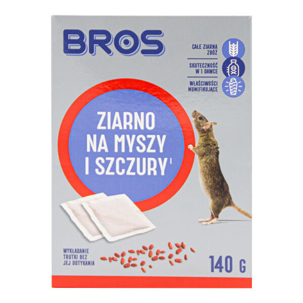 Bros Seed for Mice and Rats - Poison 140g