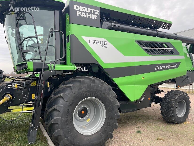 new Deutz-Fahr C7206TS grain harvester