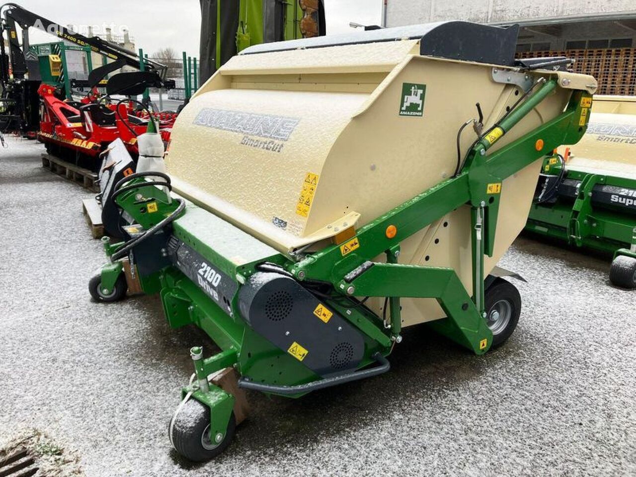 new Amazone GRASSHOPPER SMARTCUT GHS DRIVE rotary mower