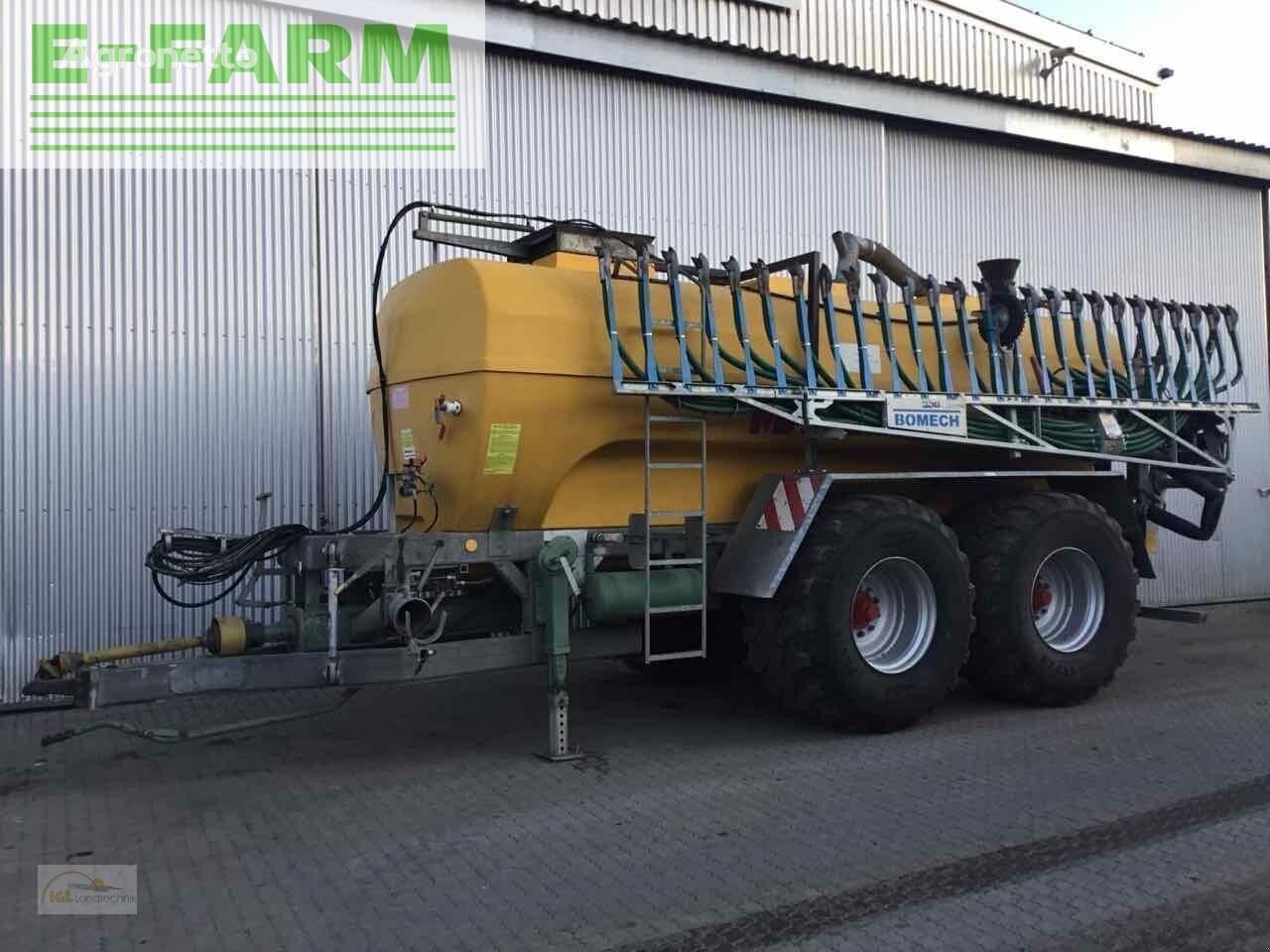 pfw 18.500 l tandem liquid manure spreader