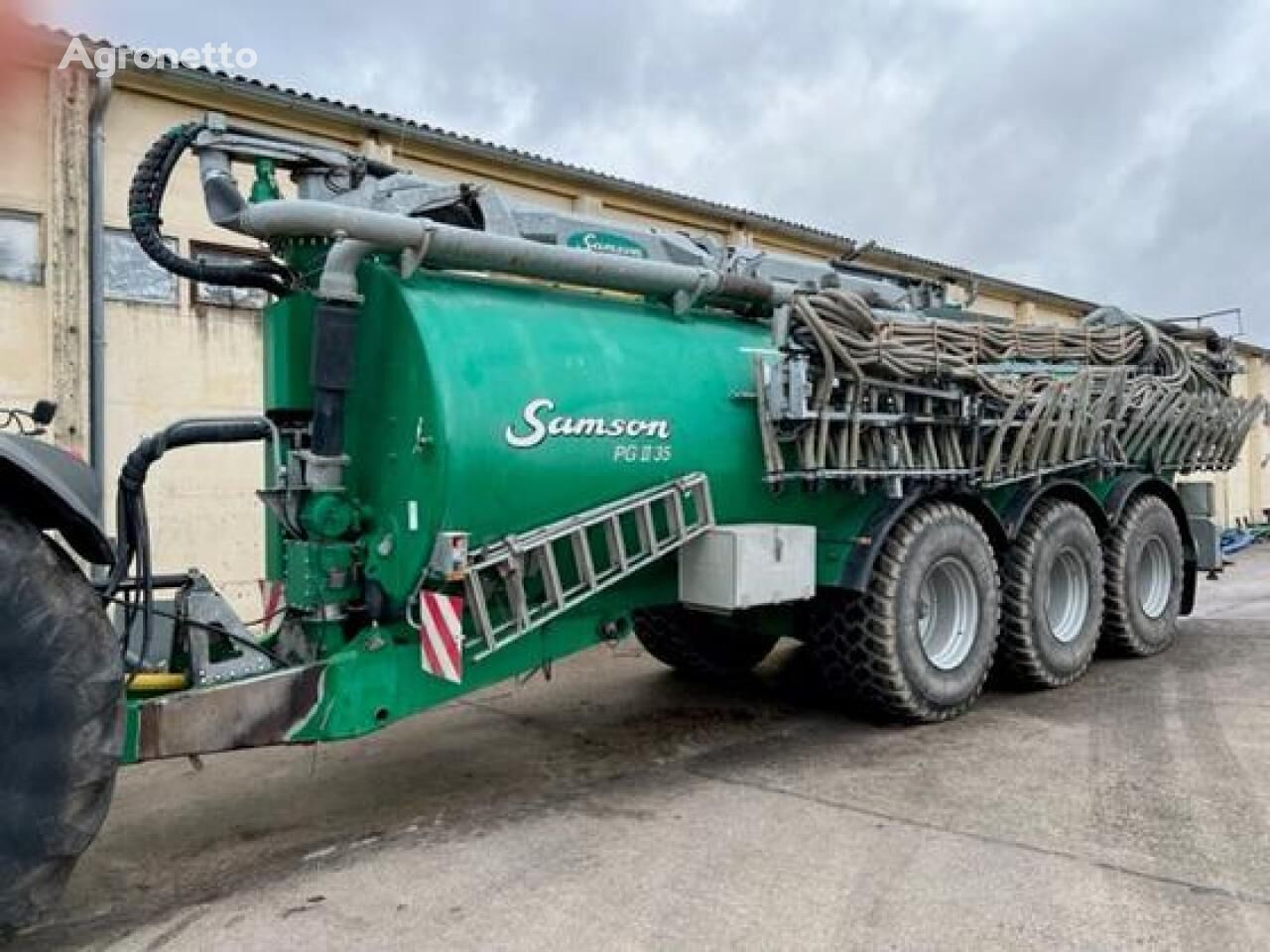 Samson Samson PG 35 II mit 30m Schleppschlauchgestänge manure spreader