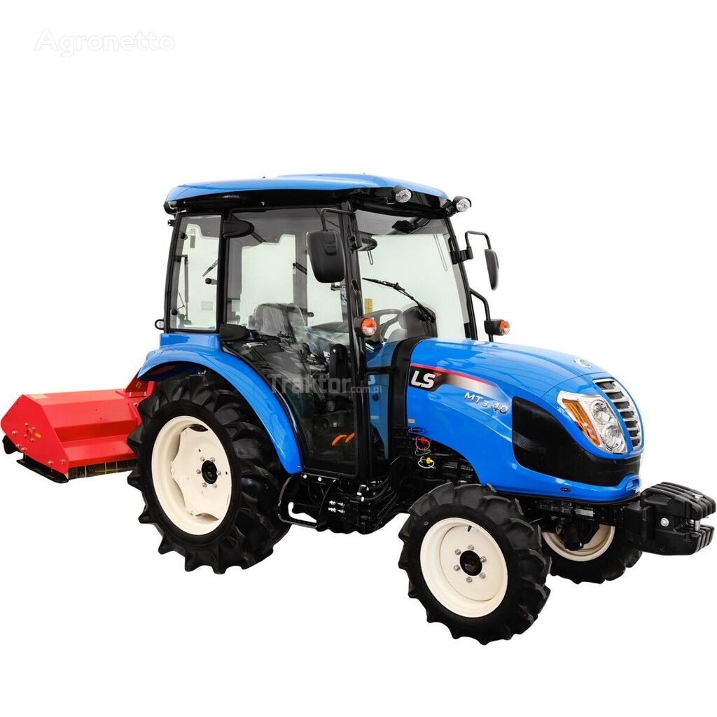 new LS MT3.40 MEC/CAB + kosiarka bijakowa EFGC 14 mini tractor