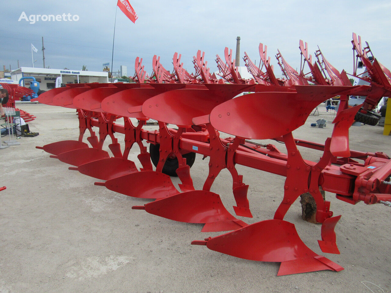 new Optikon MASTER A6 (5+1) reversible plough