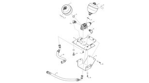 New Holland 87703721 brake accumulator for New Holland T6090 T6070 wheel tractor