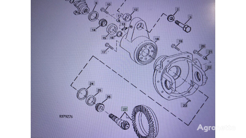 przekładnia zębata stożkowa other transmission spare part for John Deere 4555/4755/4955 wheel tractor