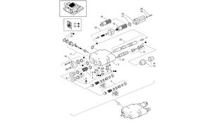 47618819 repair kit for New Holland T6010 T6090 T6070 wheel tractor