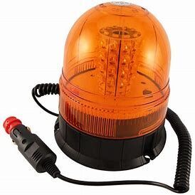 rotating beacon for wheel tractor