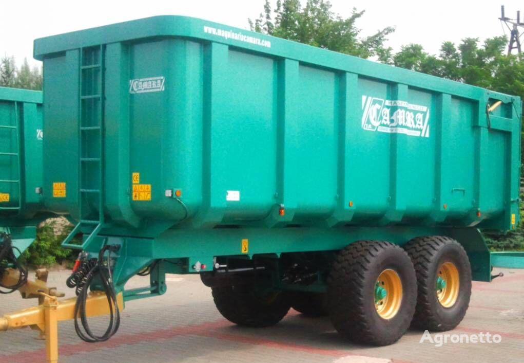 new Przyczepa rolnicza skorupowa 16 ton Camara  tractor trailer