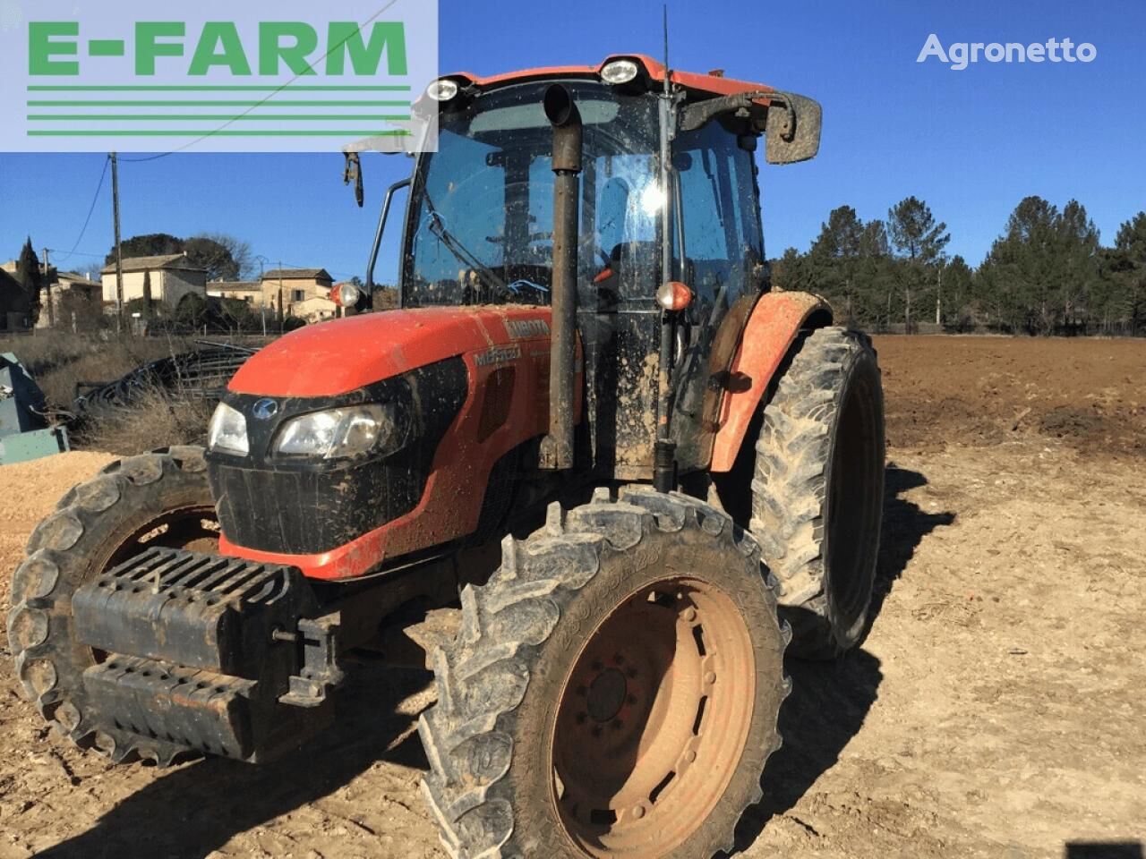 Kubota m8560 wheel tractor