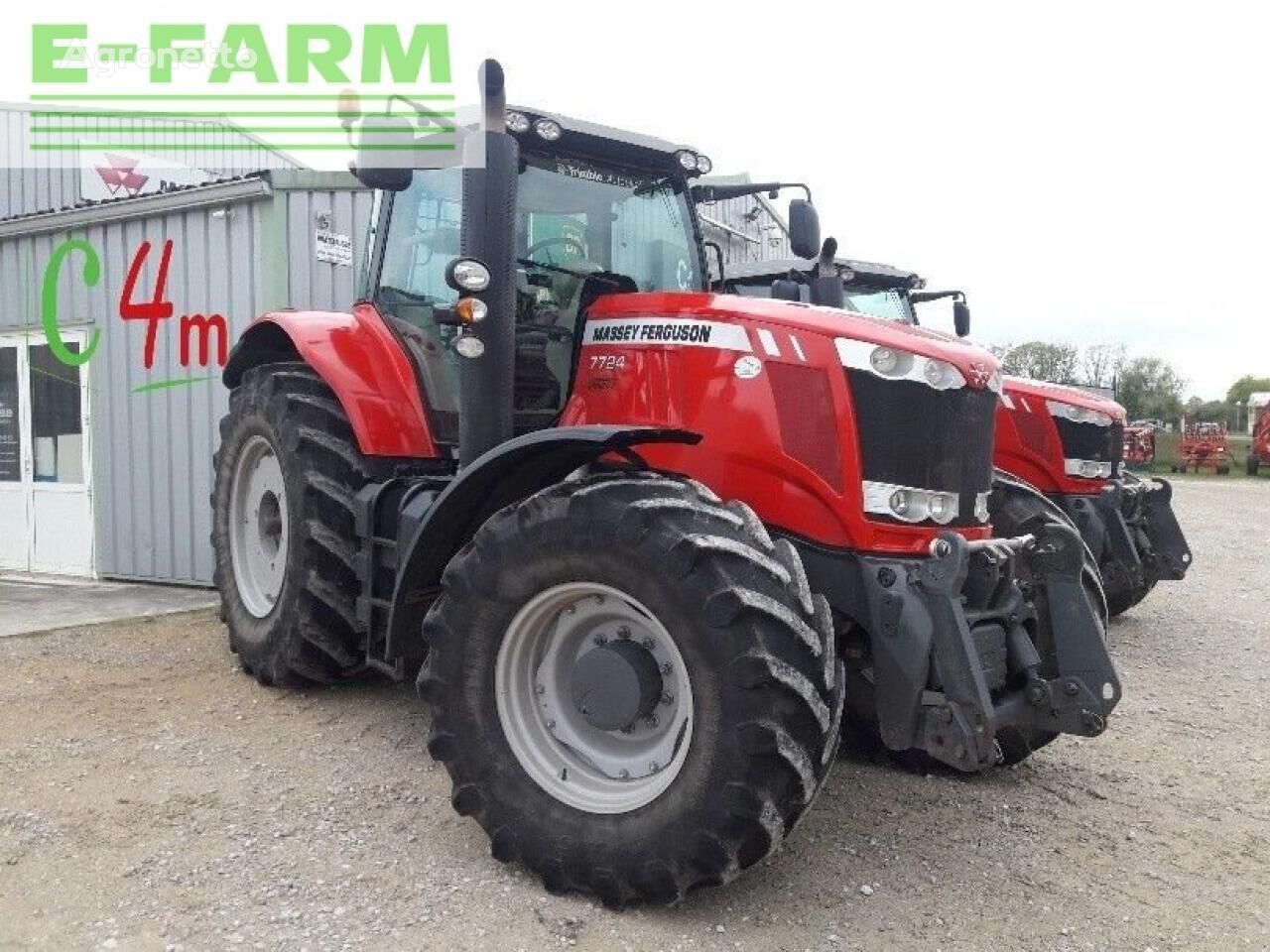 Massey Ferguson 7724 dvt exclusive wheel tractor