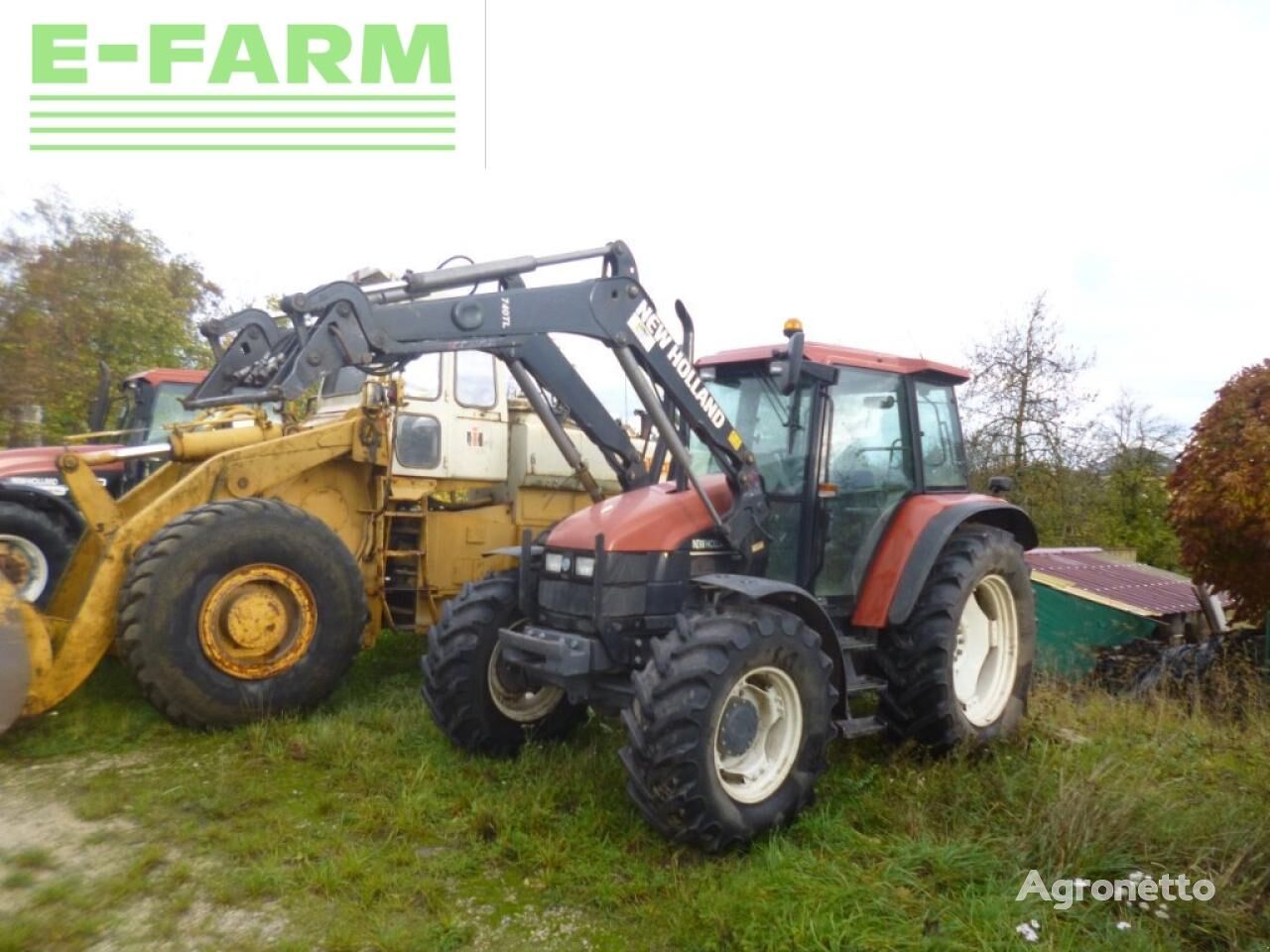 New Holland ts100 wheel tractor